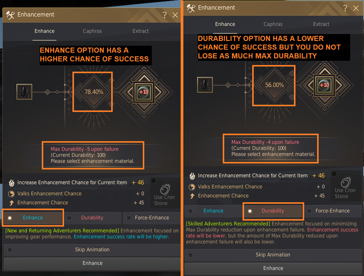 Enhancing Guide