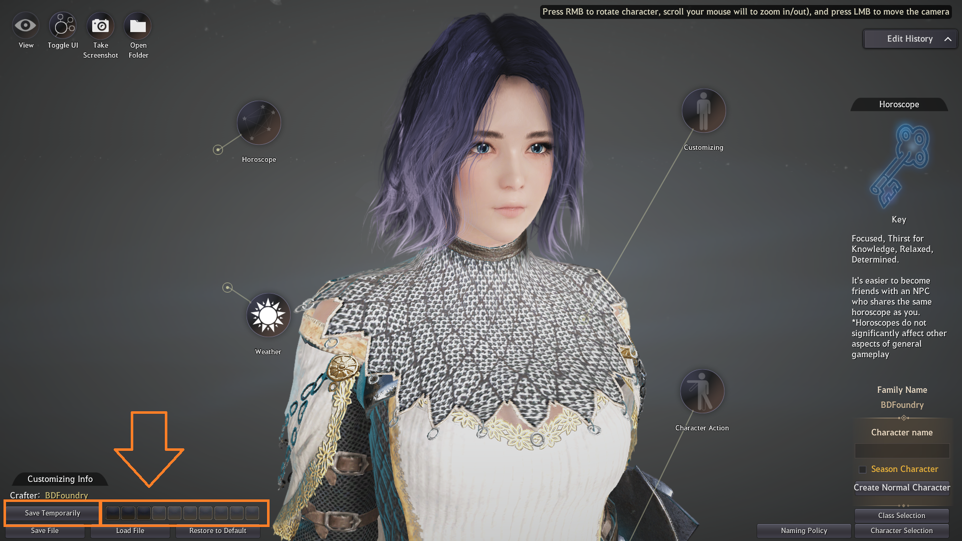 Character Creation & Beauty Album