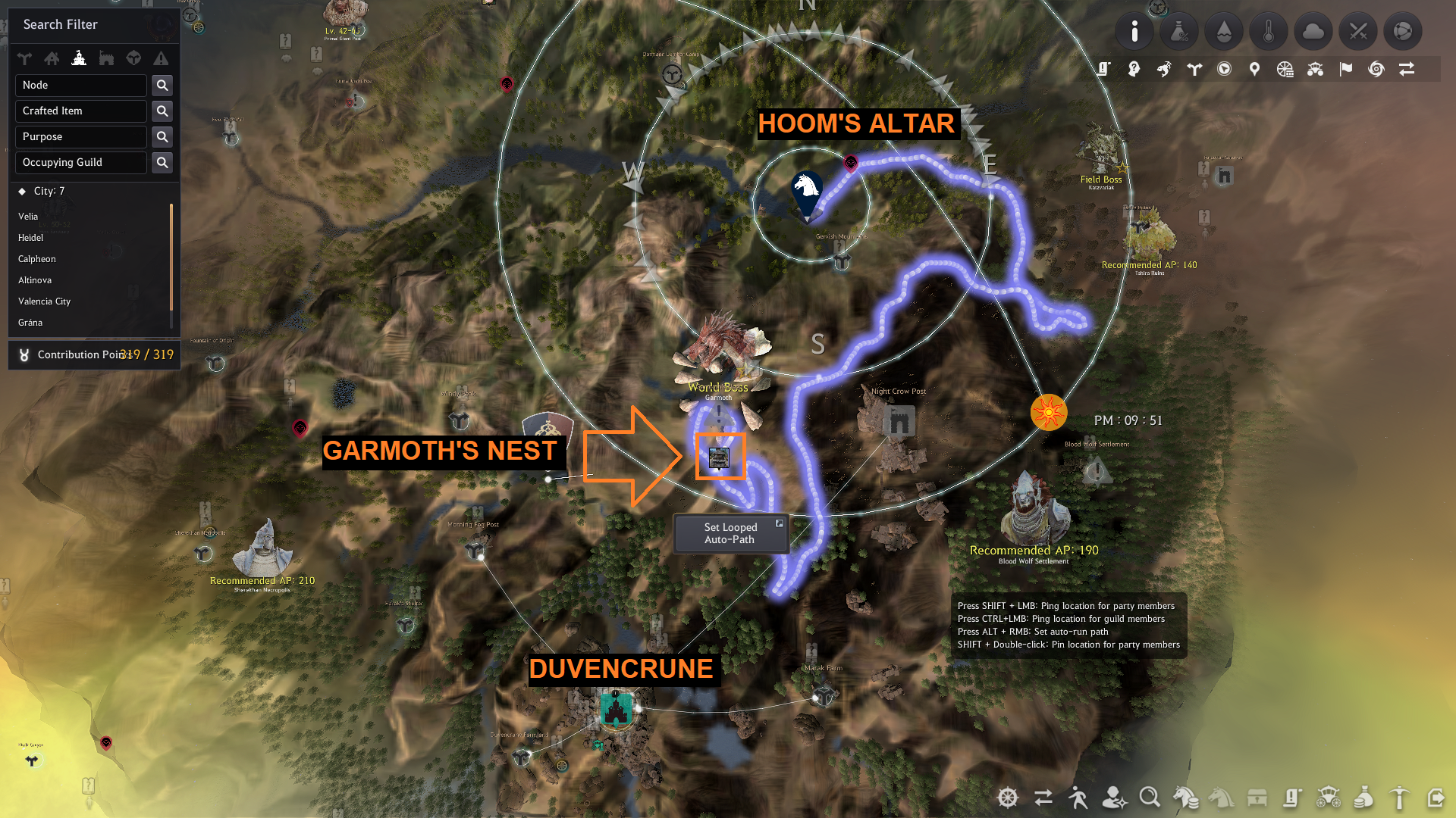 Chenga Tome Questline