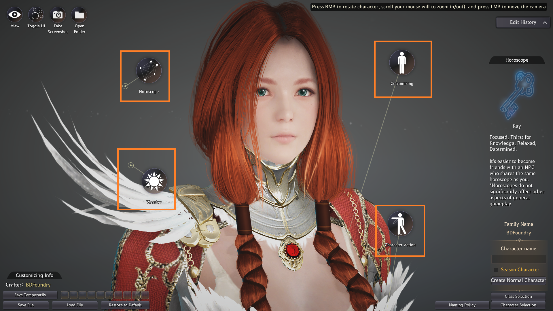 Character Creation & Beauty Album