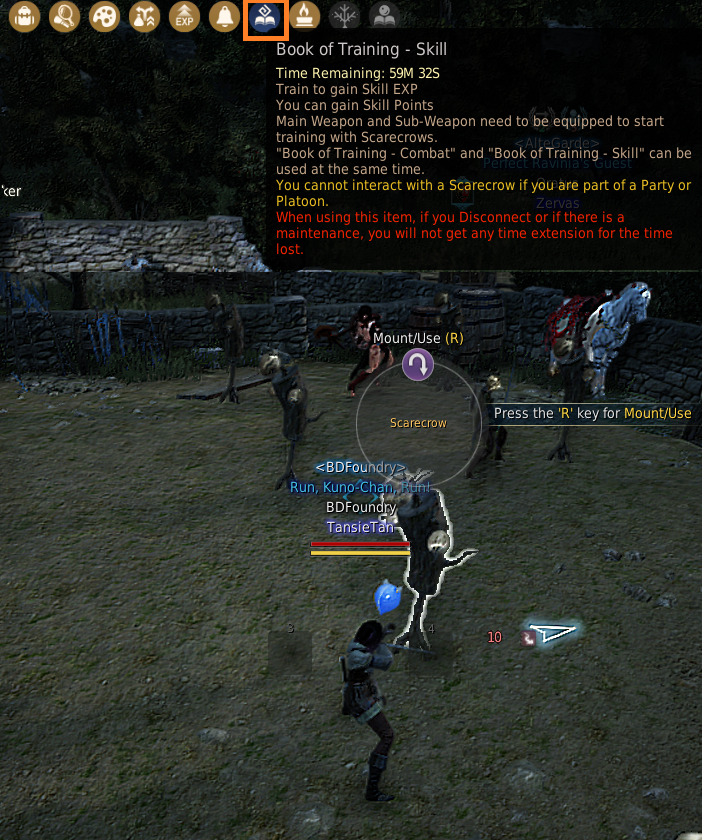 Book of Training - AFK Leveling guide