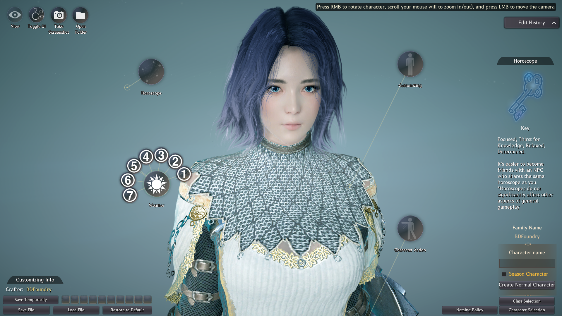 Character Creation & Beauty Album