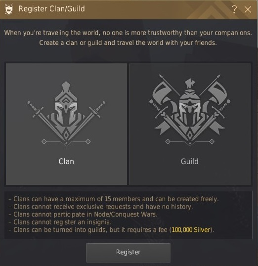 Guilds Guide