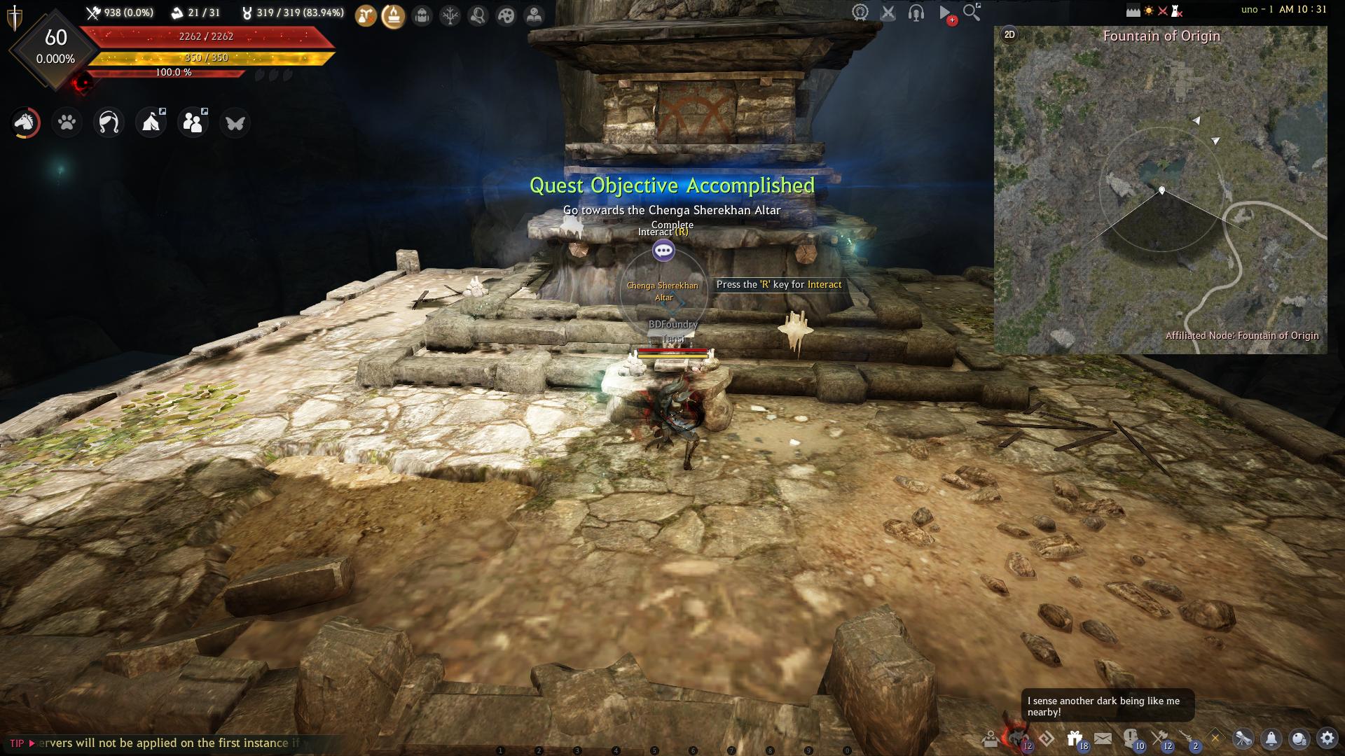 Chenga Tome Questline