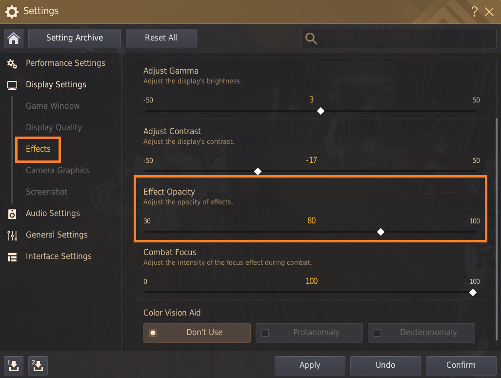 Edit UI And Settings Guide