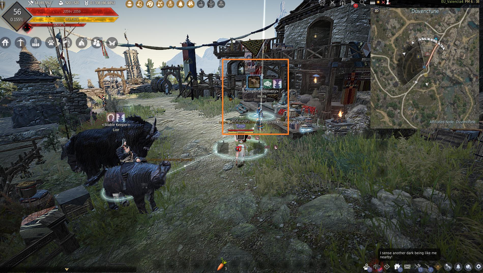 Duvencrune CP Daily Quests