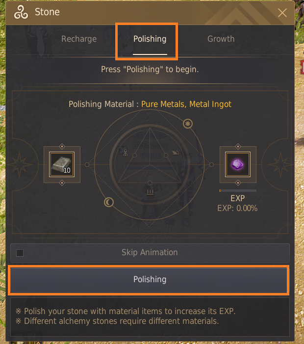 Alchemy Stone Guide
