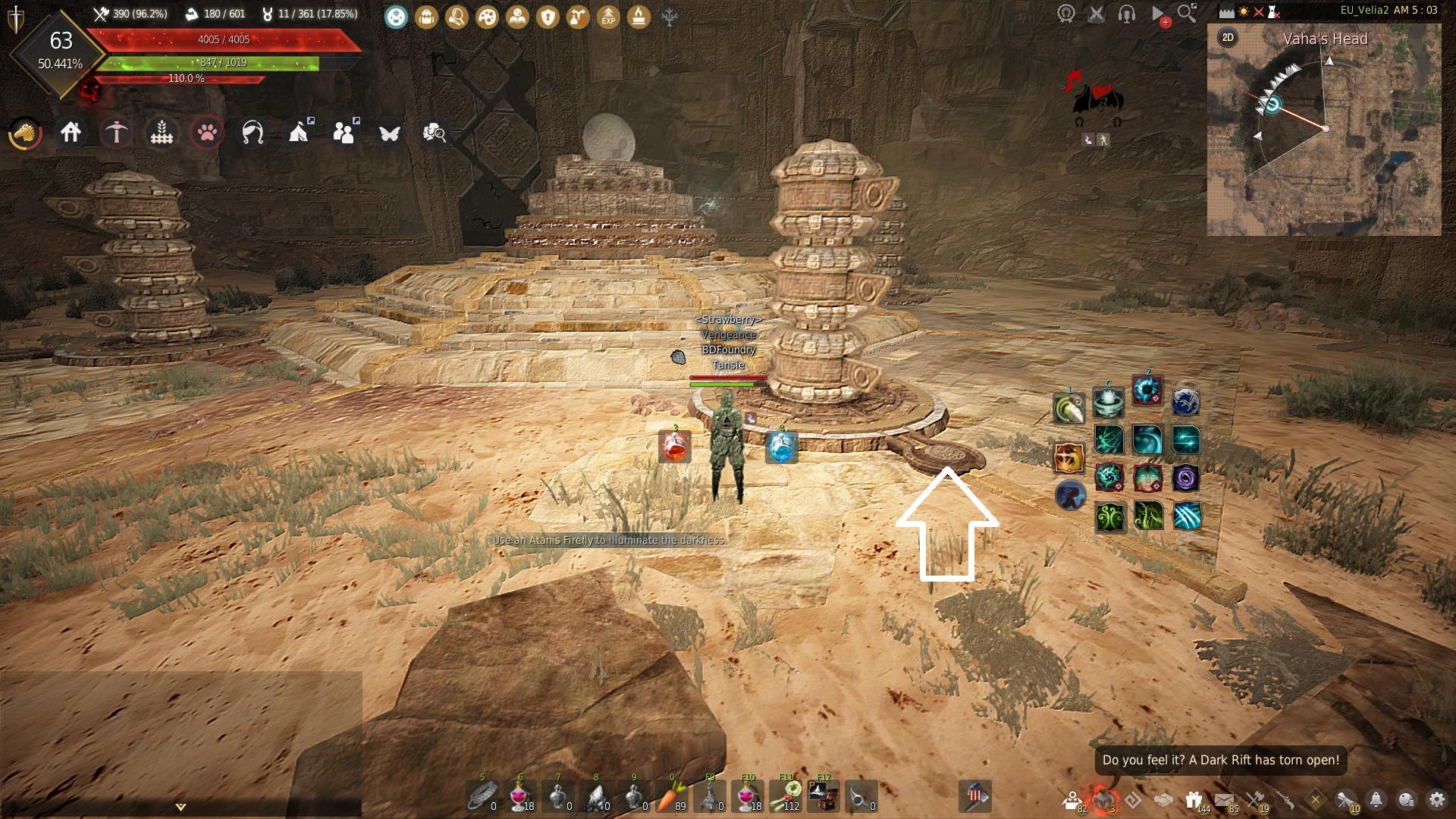 Atoraxxion Dungeon Guide: Vahmalkea