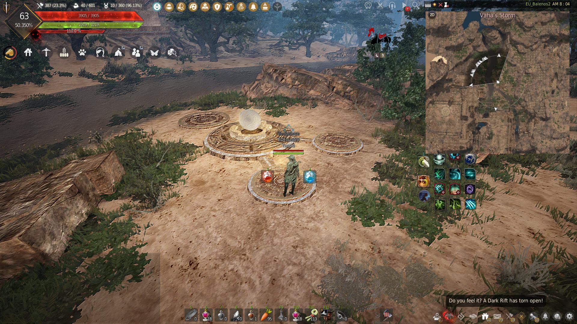 Atoraxxion Dungeon Guide: Vahmalkea