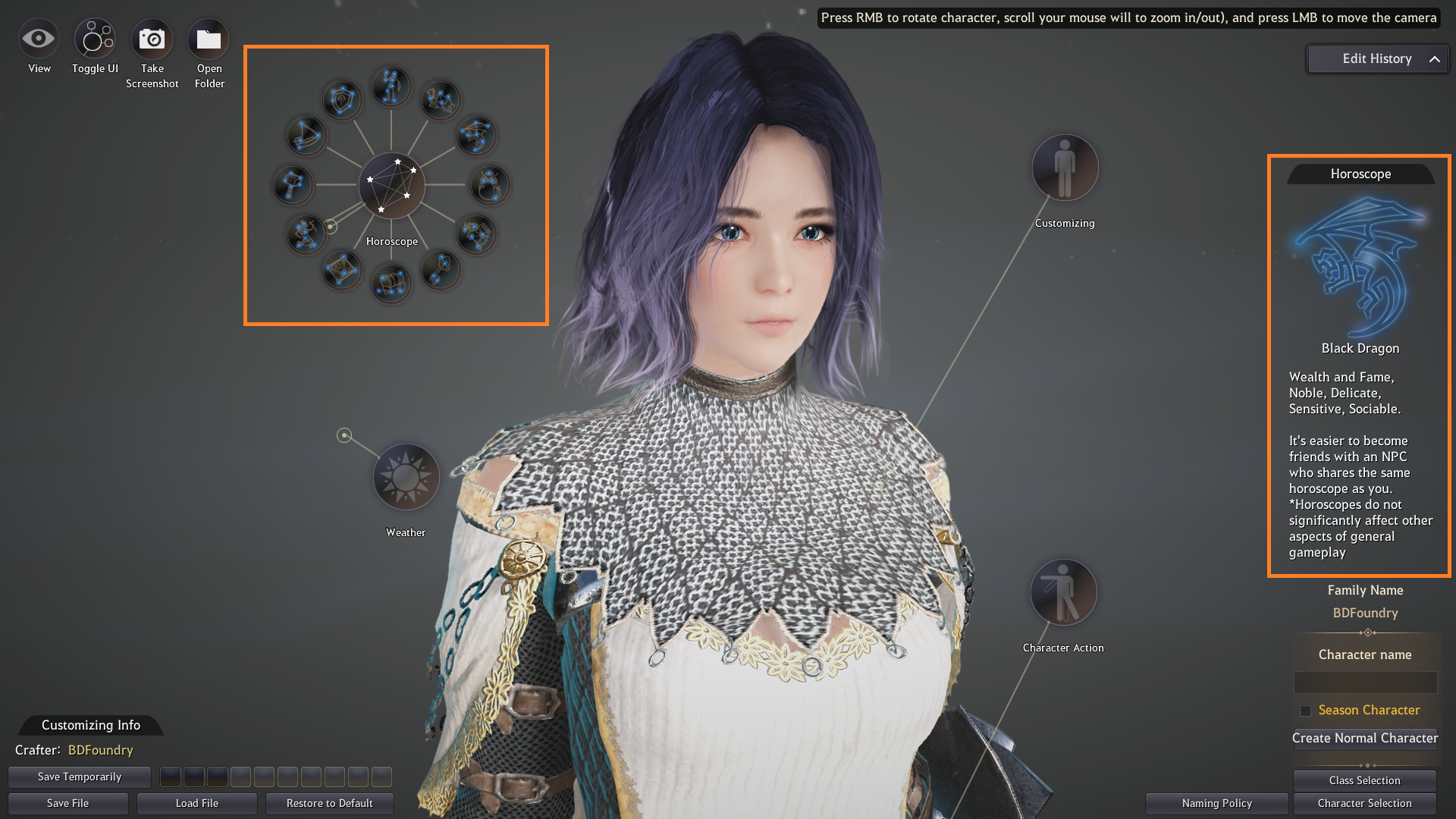Character Creation & Beauty Album