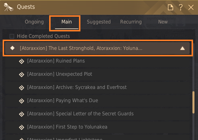 Atoraxxion Dungeon Guide: Yolunakea