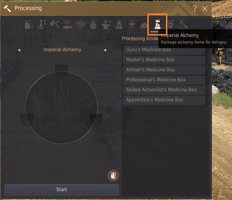 Imperial Crafting Delivery Guide