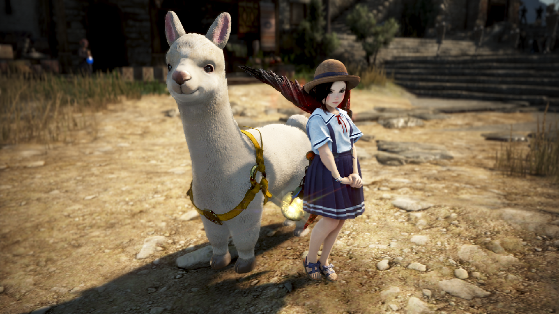 fwuzzy alpaca mount