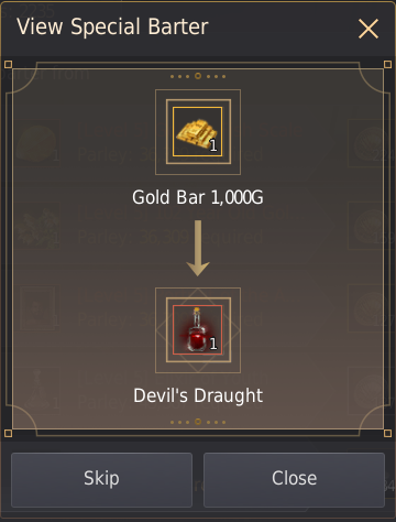 Bartering Lifeskill Guide