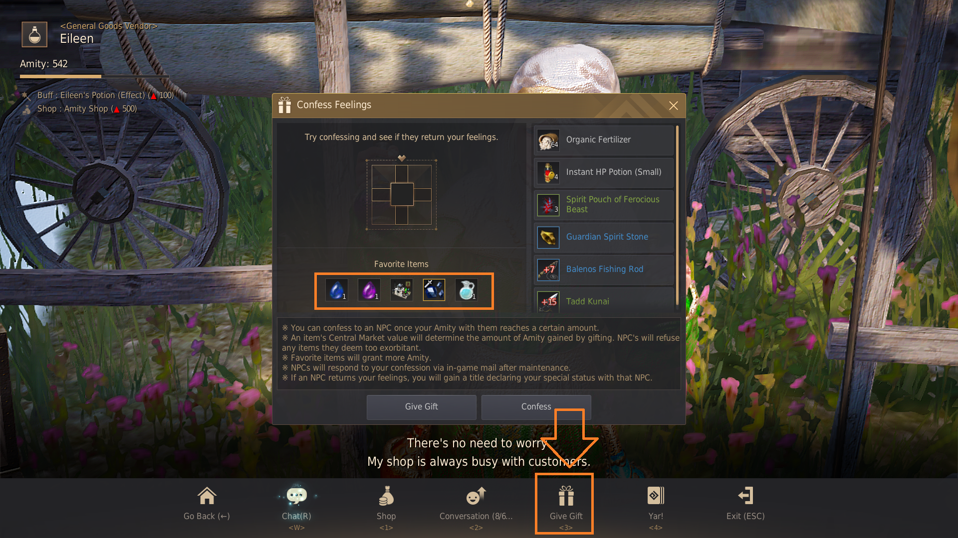 Amity & Conversation Guide