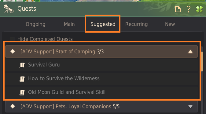 Campsite Tent Guide