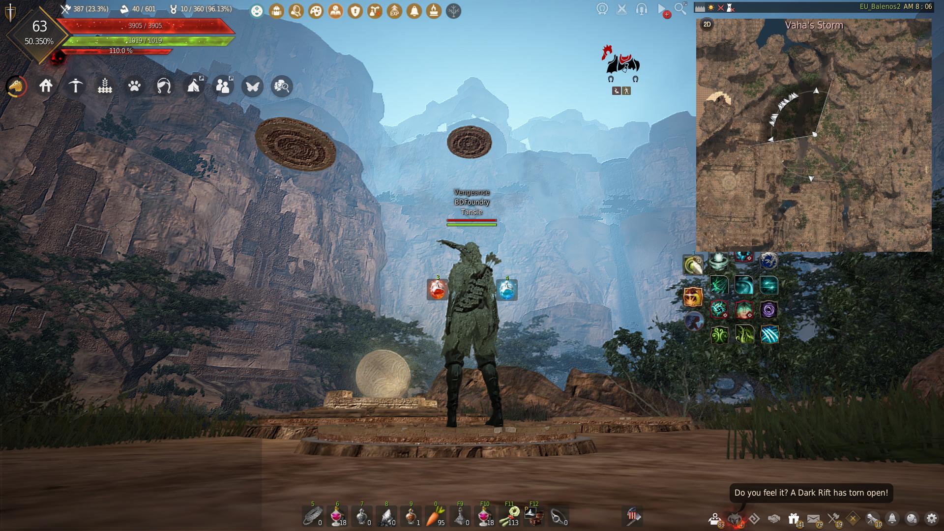 Atoraxxion Dungeon Guide: Vahmalkea