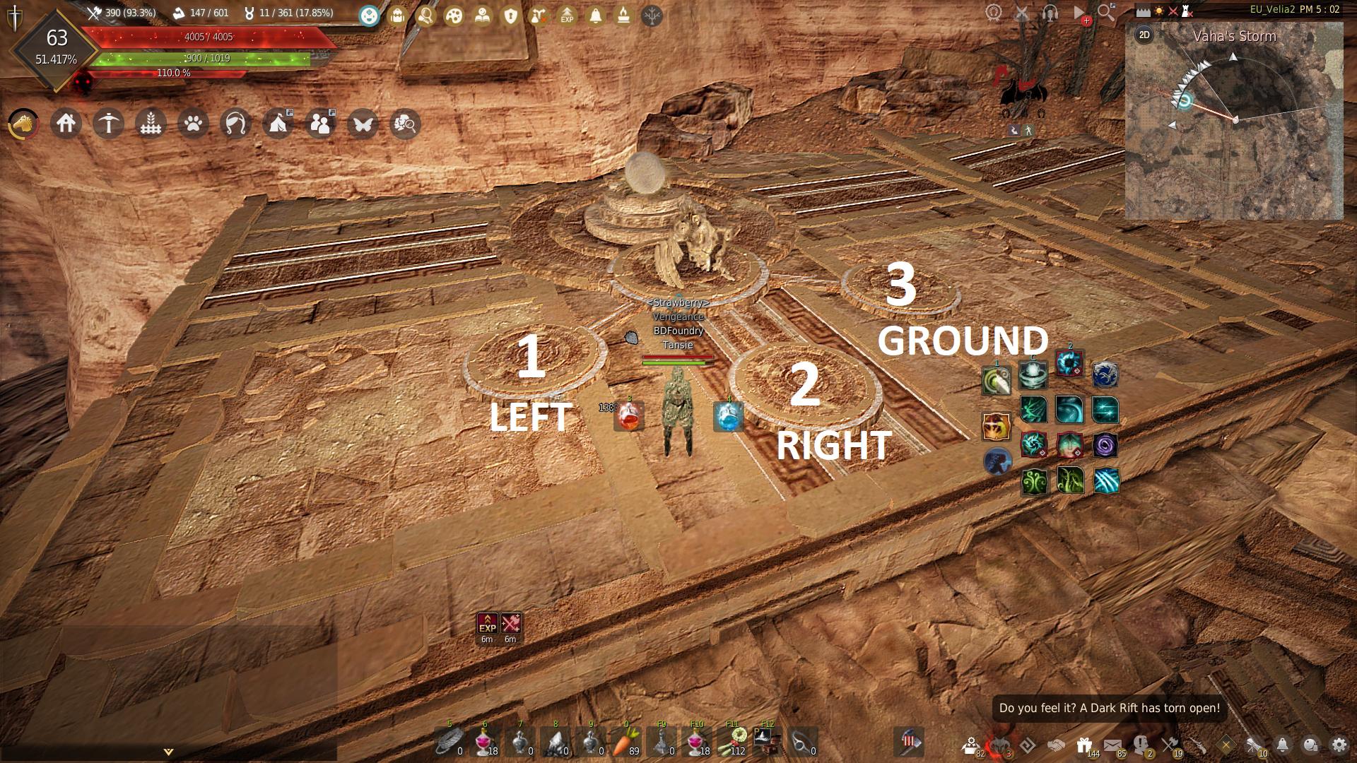 Atoraxxion Dungeon Guide: Vahmalkea