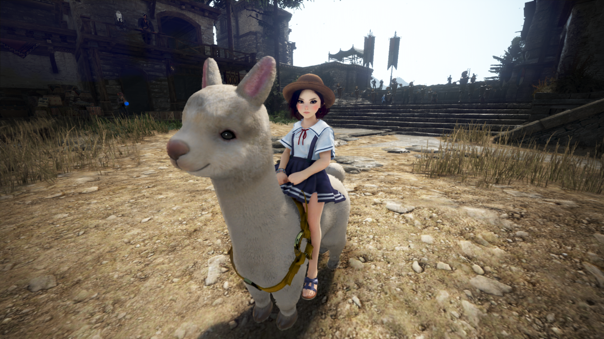 fwuzzy alpaca mount