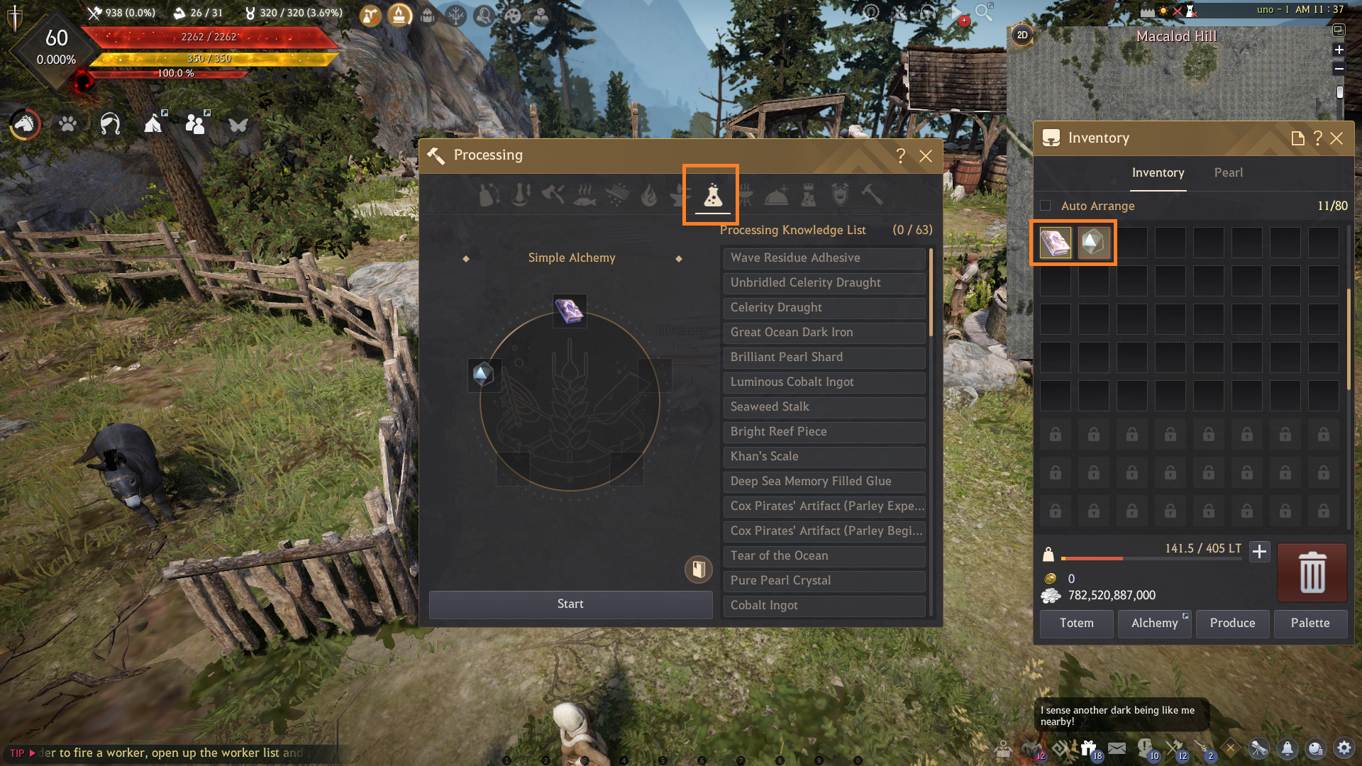 Chenga Tome Questline