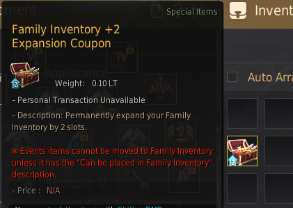 Family Inventory Guide