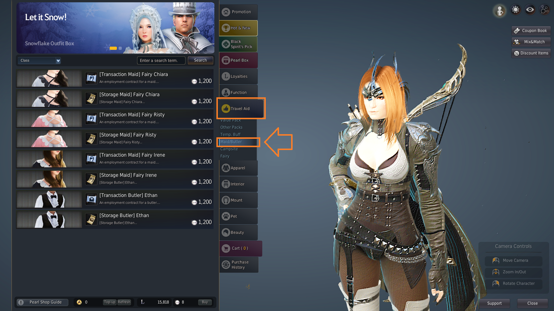 Maids/Butlers Guide