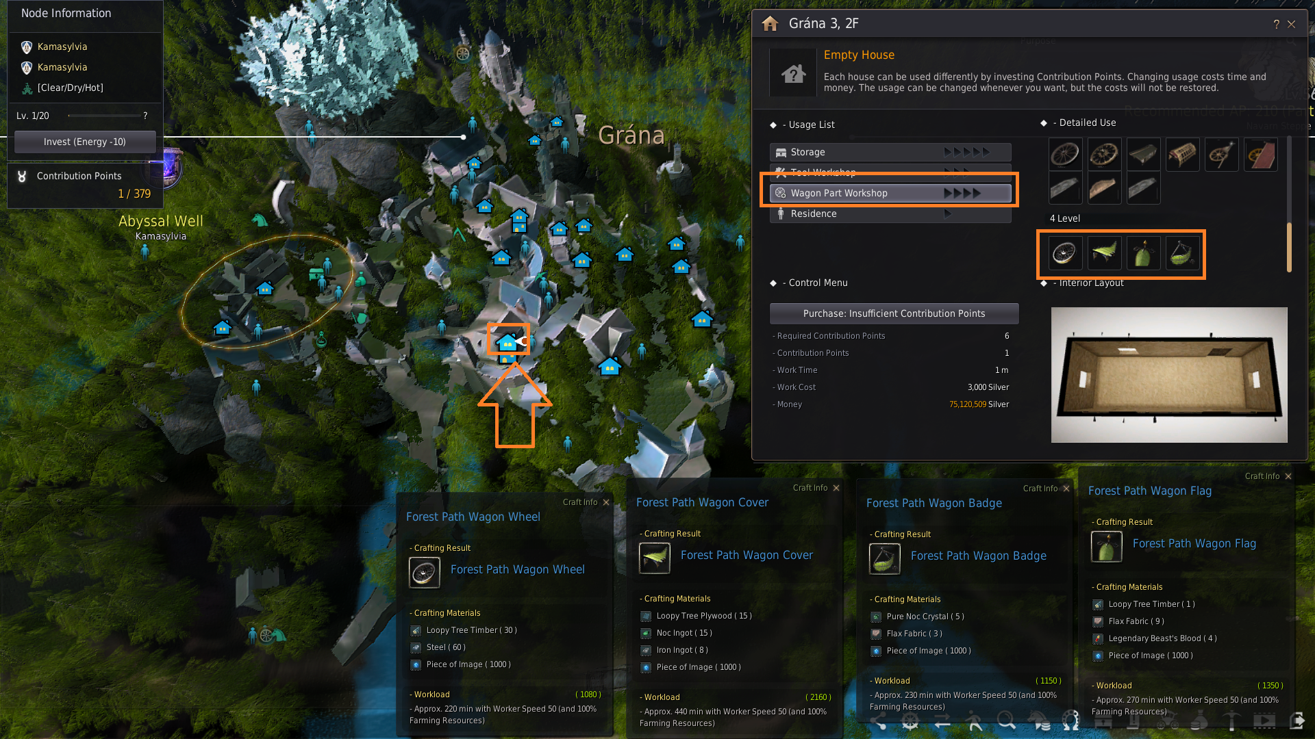 Forest Path Wagon Guide