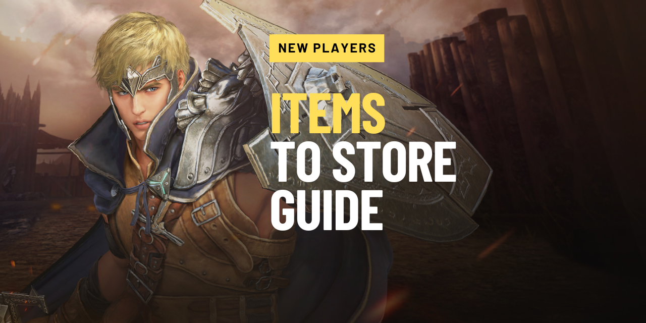 items to store guide