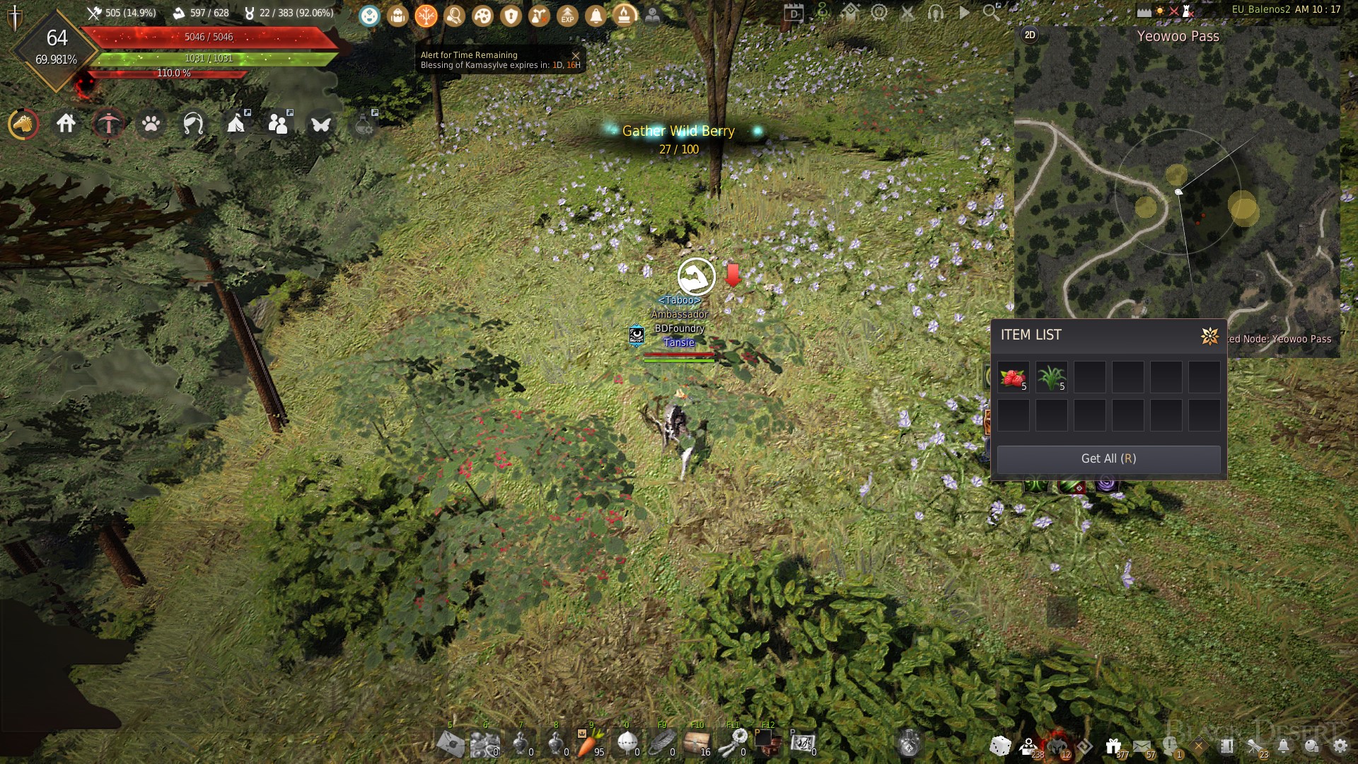 Green Thumb Gathering Guide