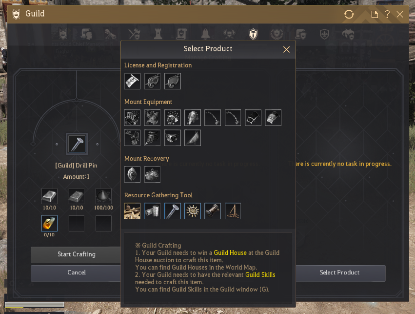 Guild Drilling Guide