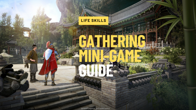 gathering mini-game gathering mini-game