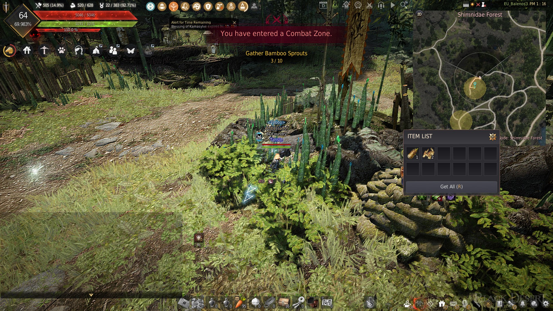 Green Thumb Gathering Guide