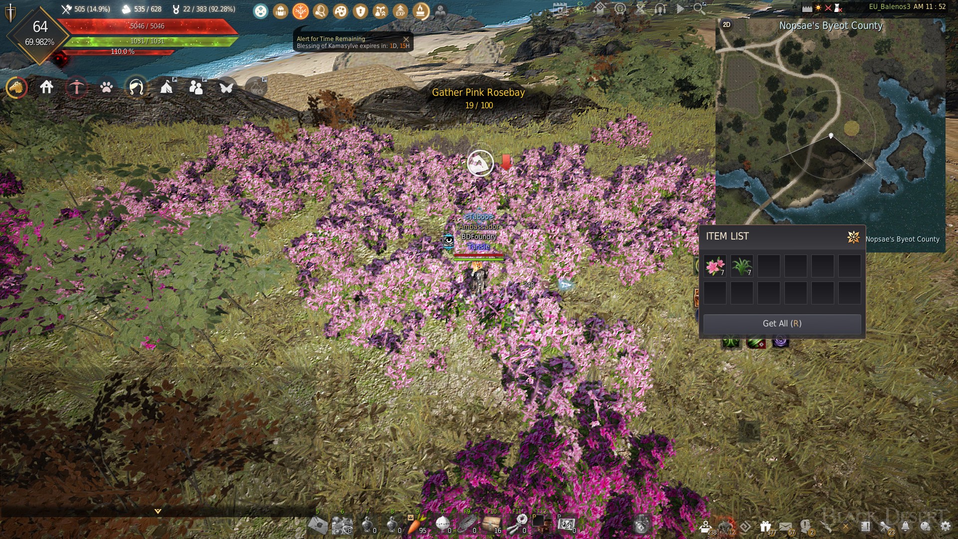 Green Thumb Gathering Guide