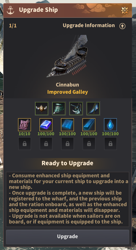 Improved Guild Galley Guide