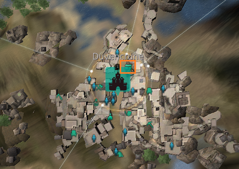 How to find and use the warehouse/storage