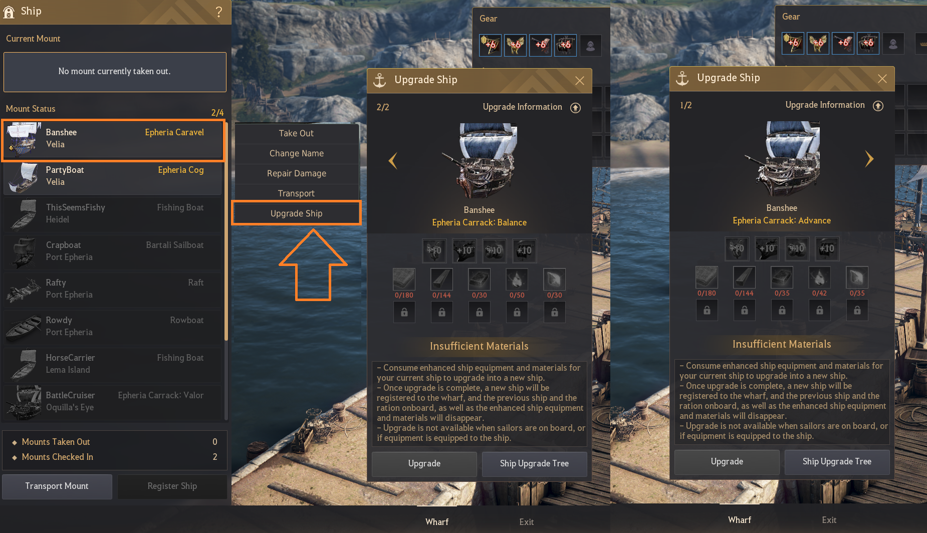 Epheria Carrack Guide