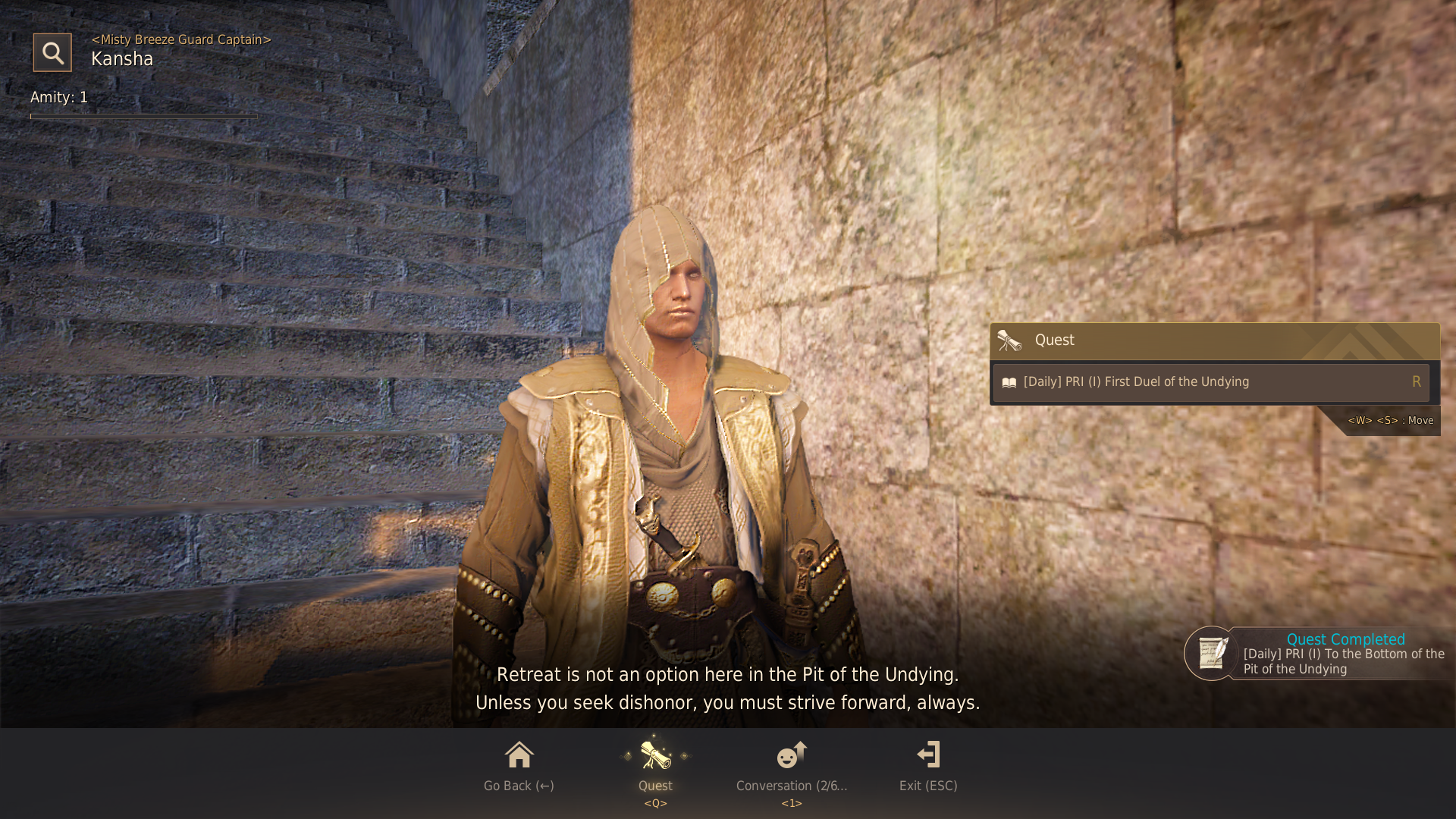 Pit of Undying - Crow's Nest Questline