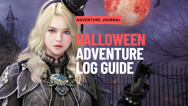 Halloween adventure log