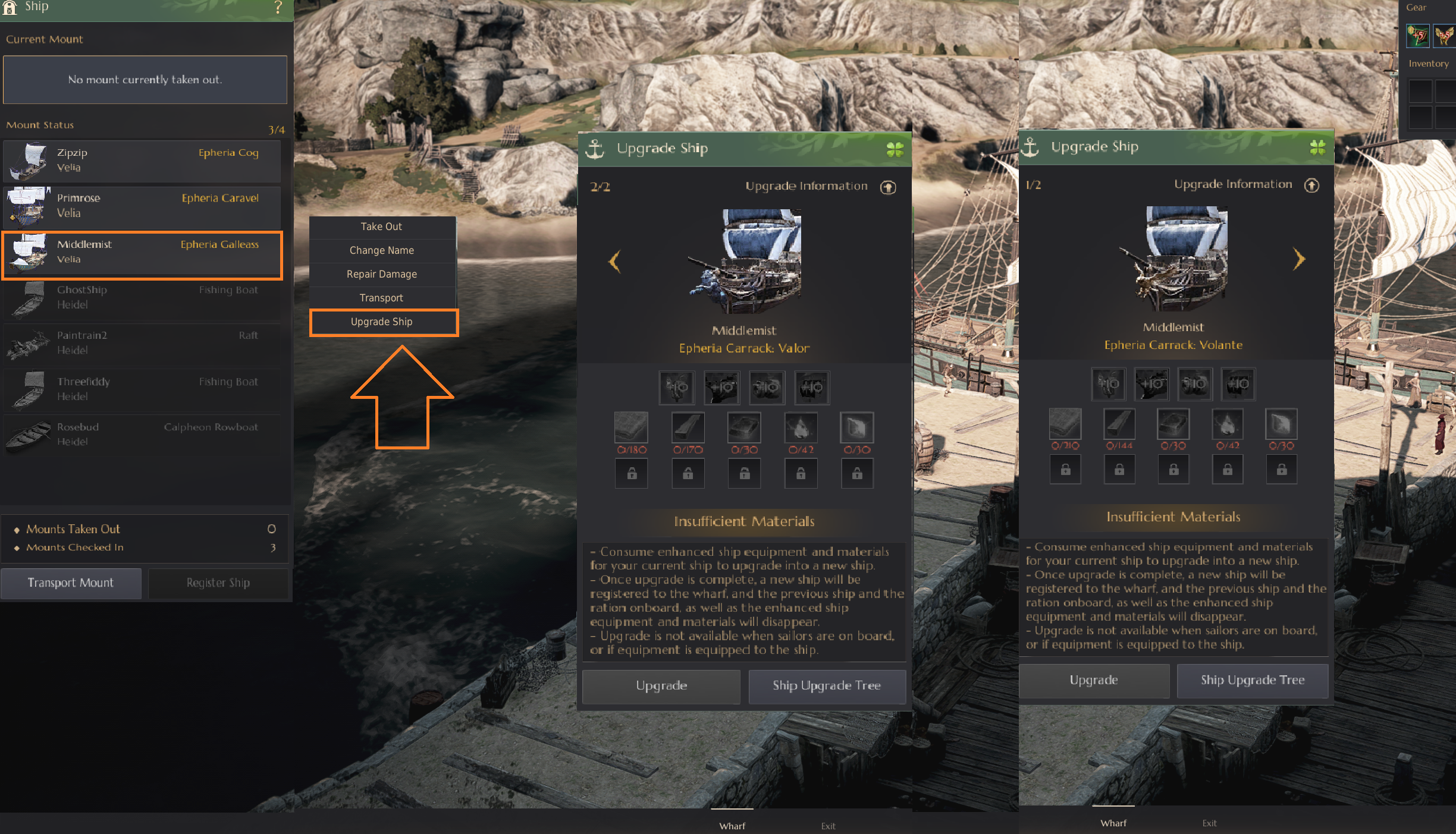 Epheria Carrack Guide