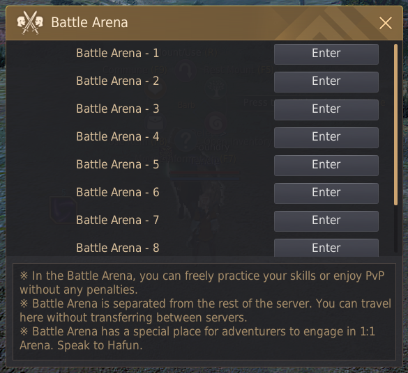 Battle Arena and Trial Character Guide