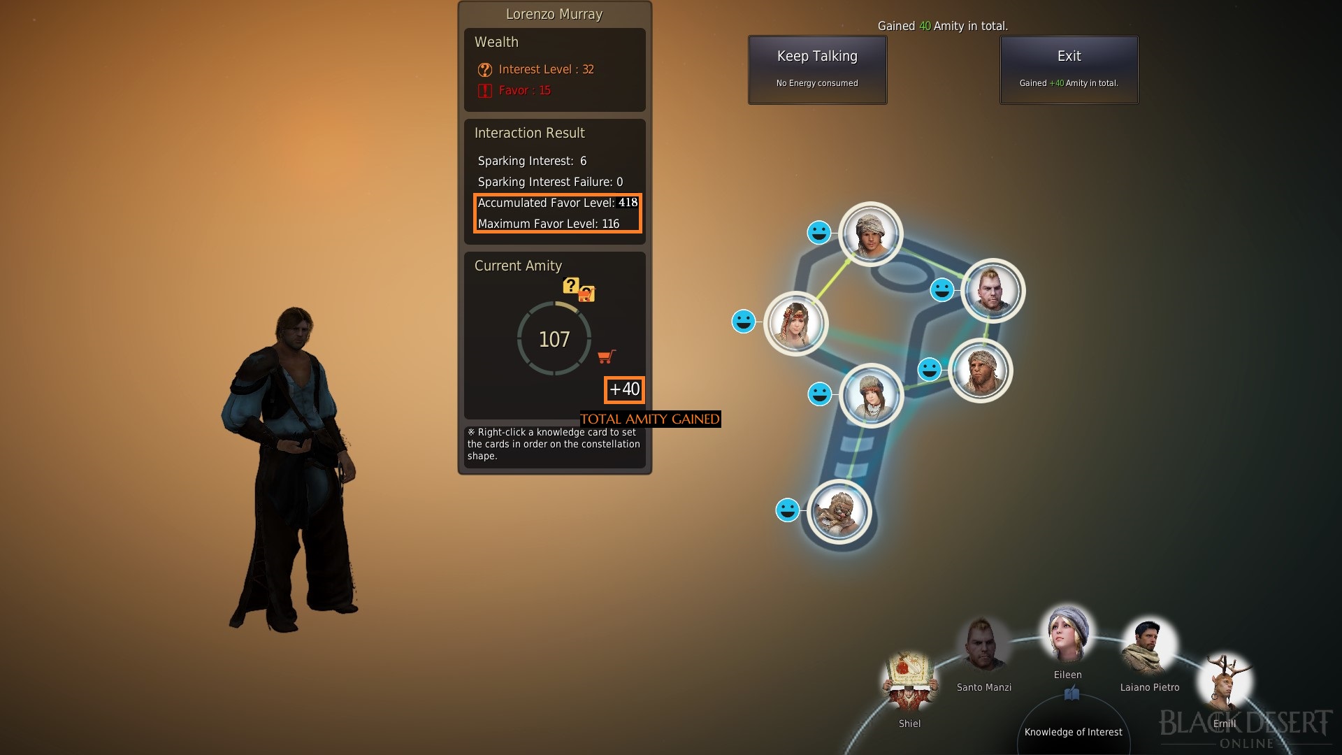 Amity & Conversation Guide