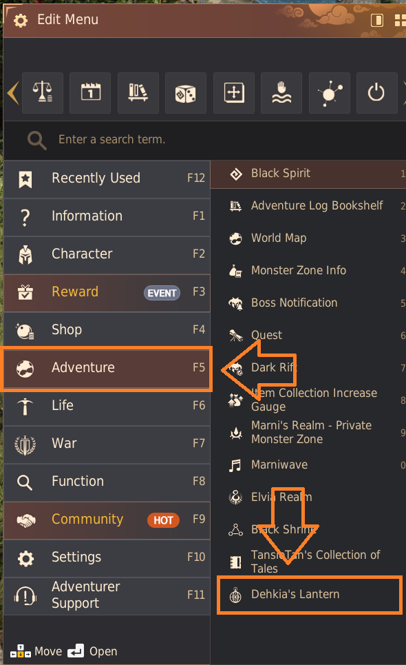 Dehkia's Lantern Guide