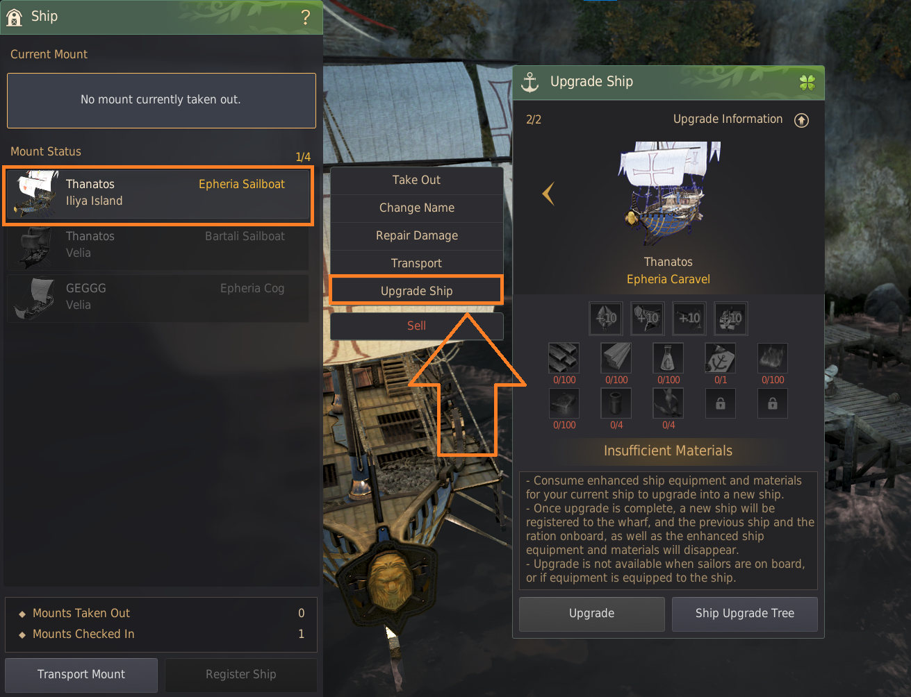 Epheria Sailboat and Caravel Guide
