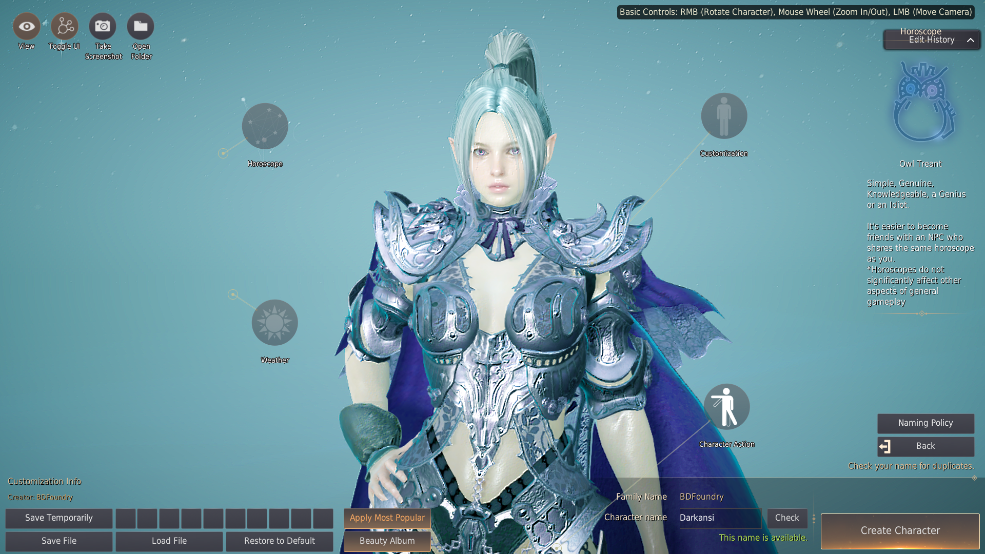 Battle Arena and Trial Character Guide
