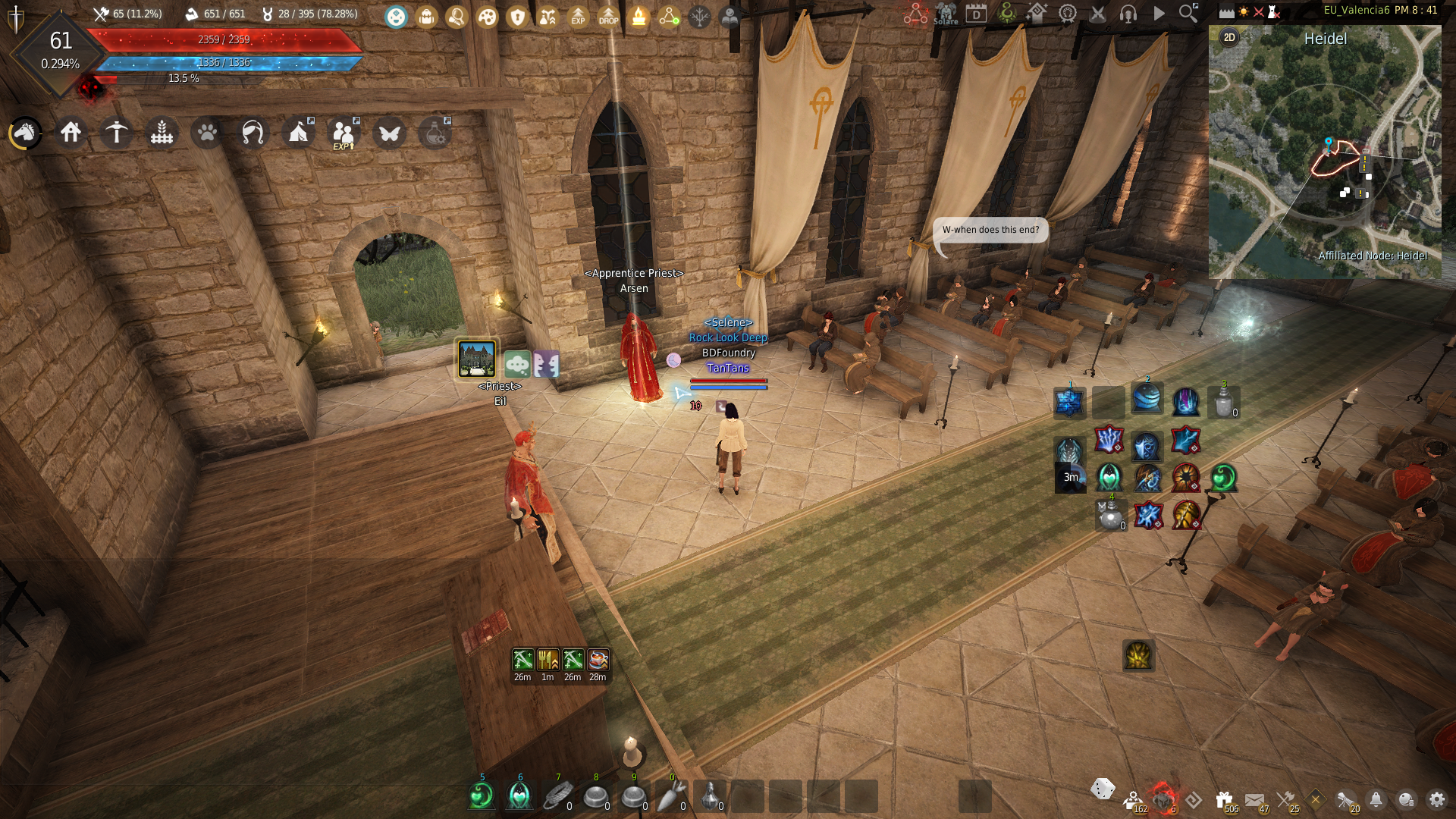 Church Buff Locations & Guide