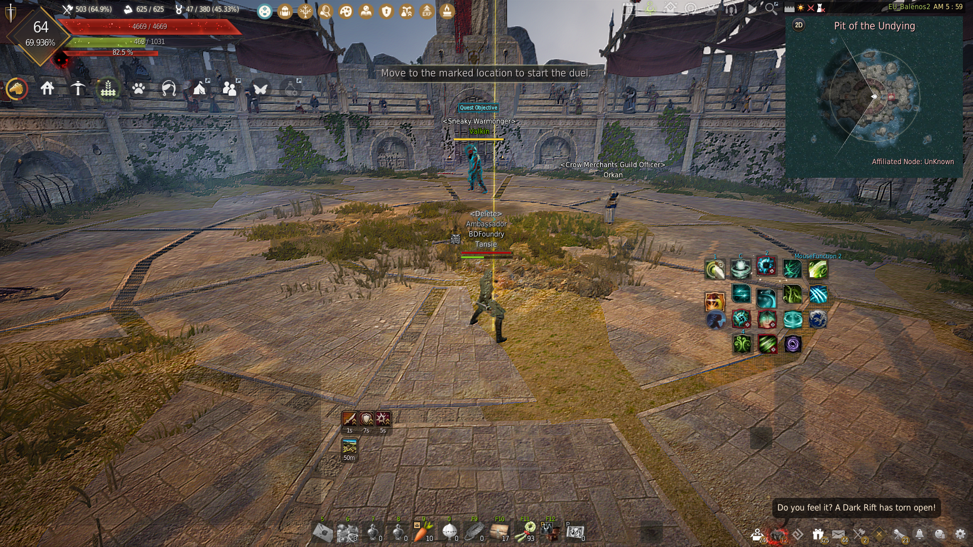 Pit of Undying - Crow's Nest Questline