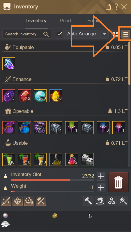 Items to Store (New Player) Guide