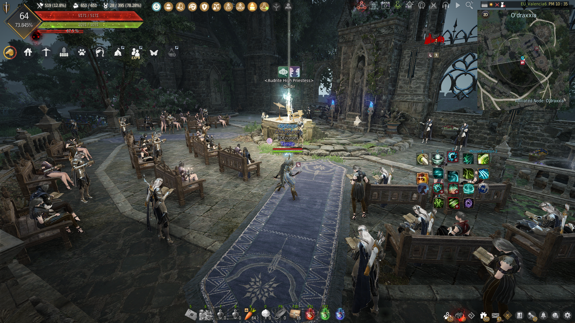 Church Buff Locations & Guide