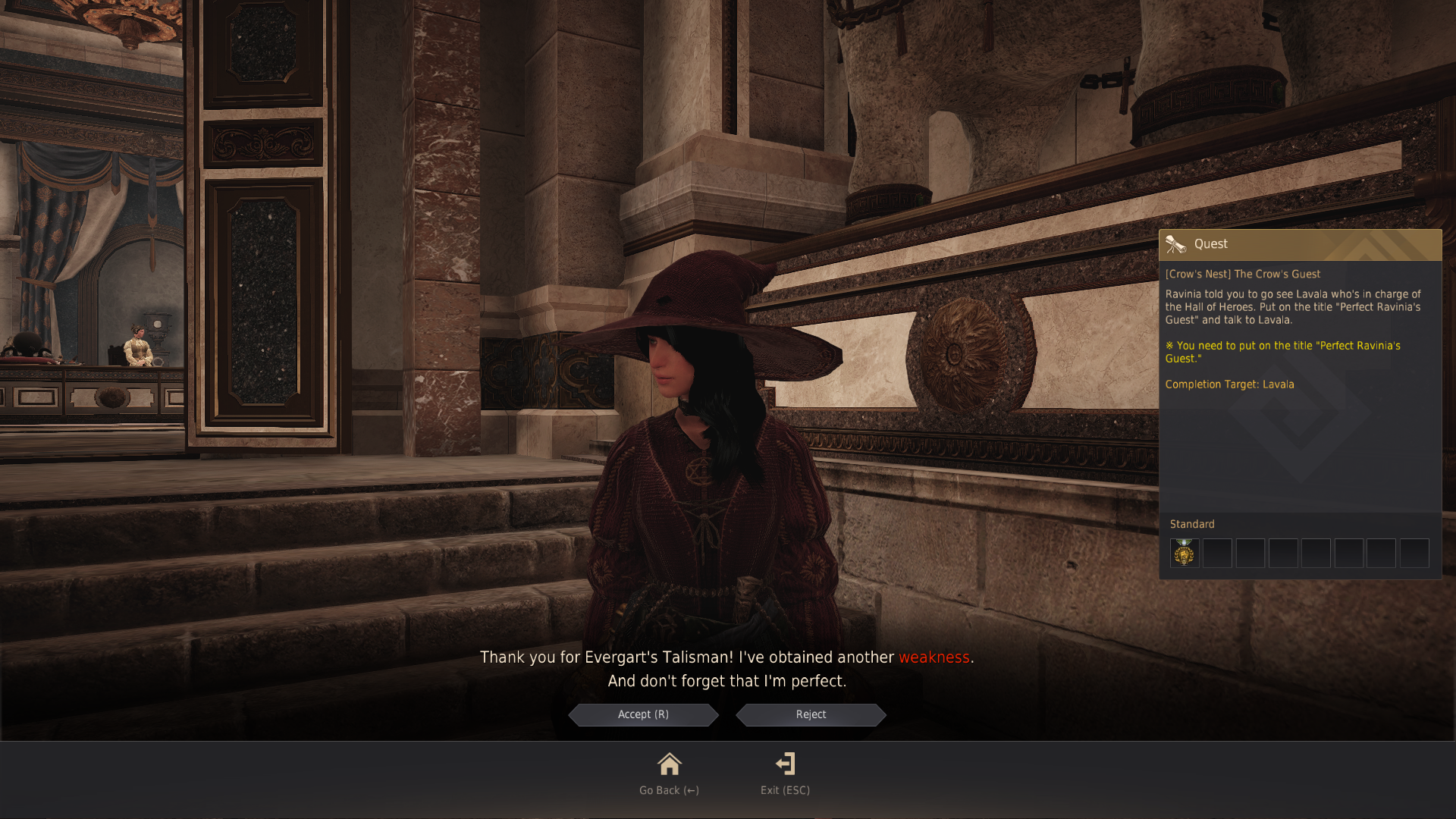 Pit of Undying - Crow's Nest Questline