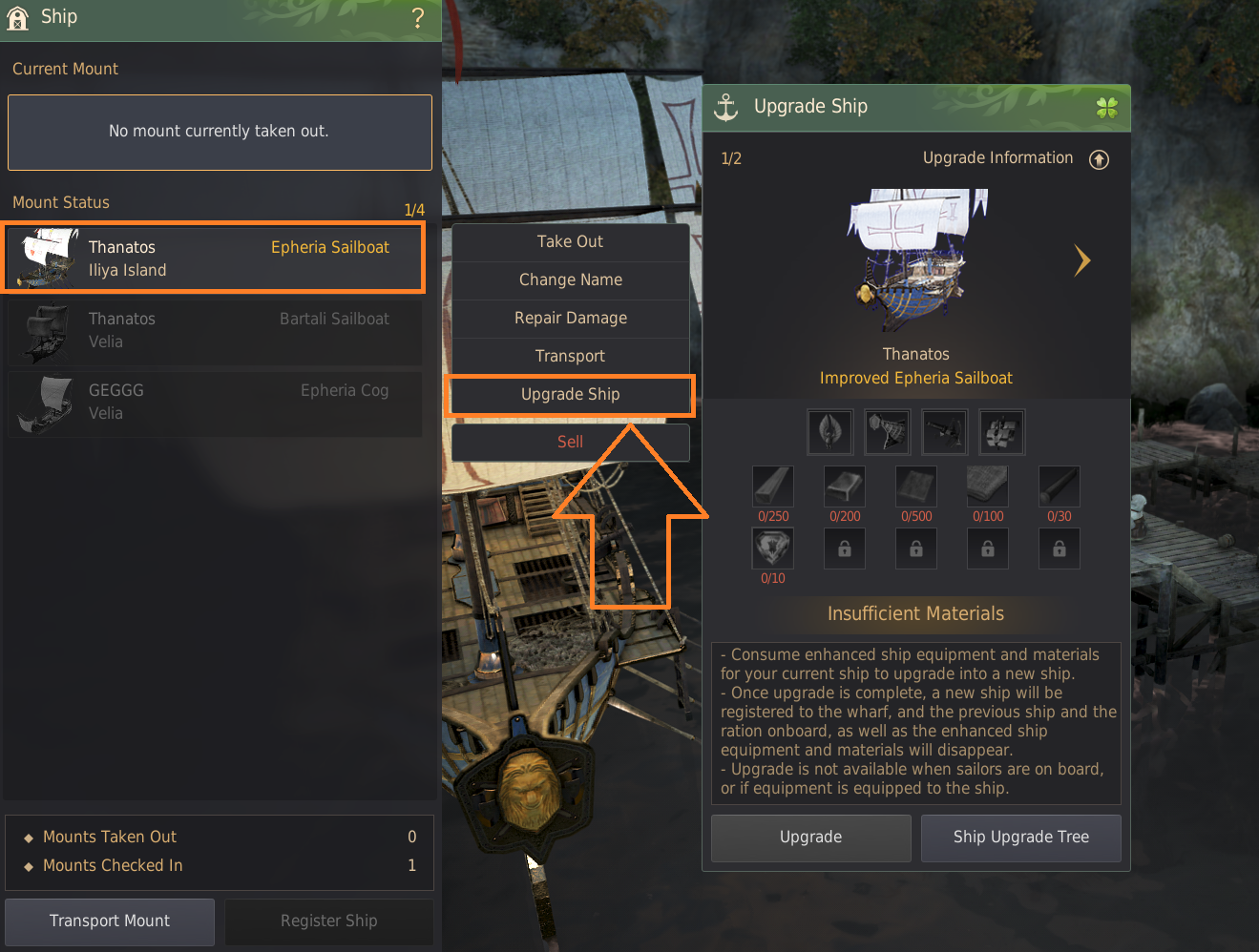 Epheria Sailboat and Caravel Guide